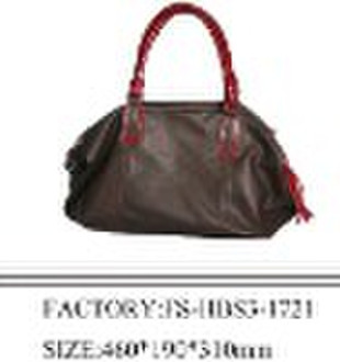 Top leather lady's handbag