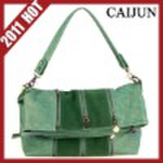 2011 hot  chamois leather fashion handbag