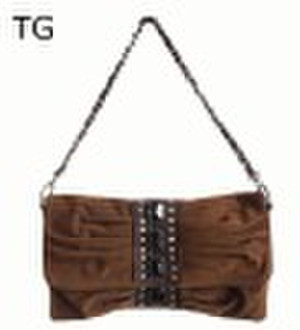 2011 new fashion  suede bag