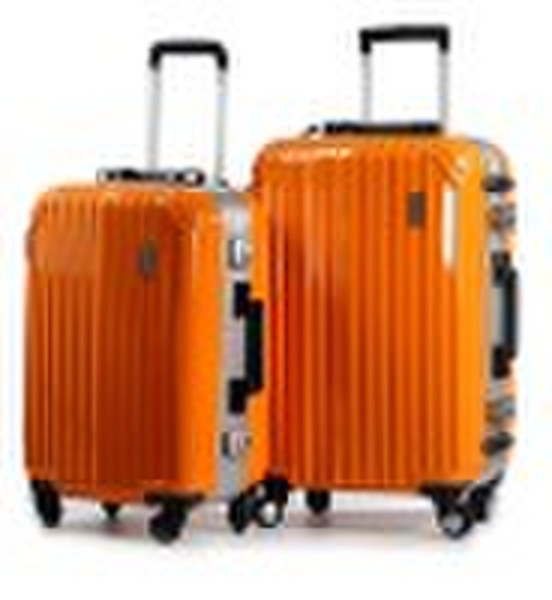 PC ABS aluminum trolley luggage