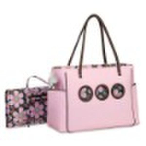 Microfiber diaper bag