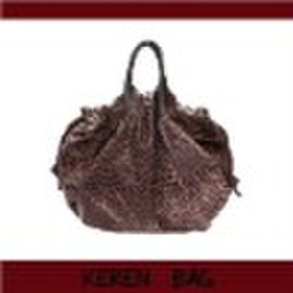 2011 New Design  Leather  Printing Fashion Bag