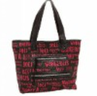 2011 Letters Printing Canvas Tote Bag