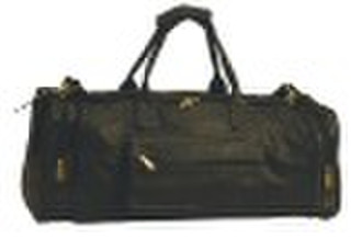 Leather travel bag