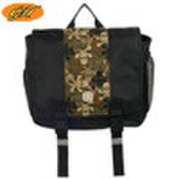 Camo Skeleton Messenger Bag