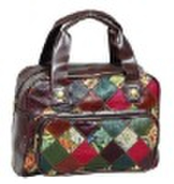 patchwork leather bag