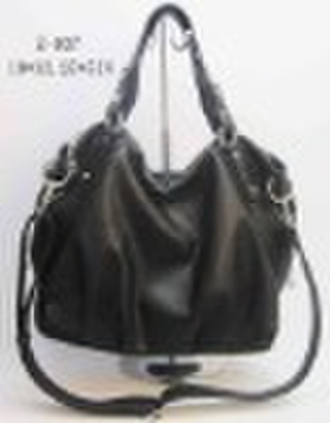 PU trendy bag(lady shoulder bag, black handbag)