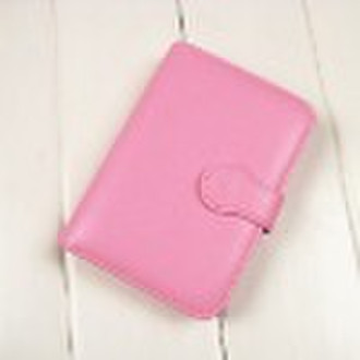 ZJ-N-01046 PU Loose Leaf  Card Inseted Notebook