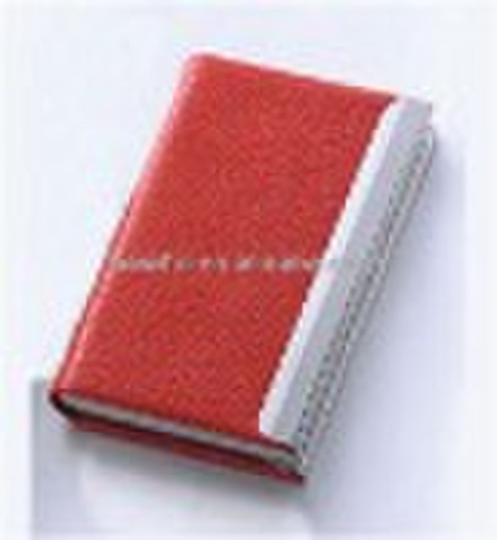 fashion leather name card holder