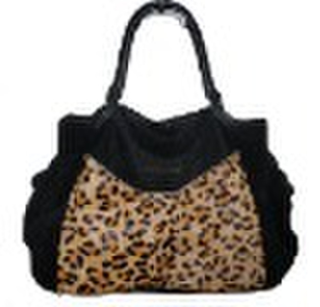 leopard grain horse hair handbag FA-6318