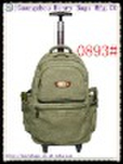 2011 Latest Fashion Travel canvas rolling trolley