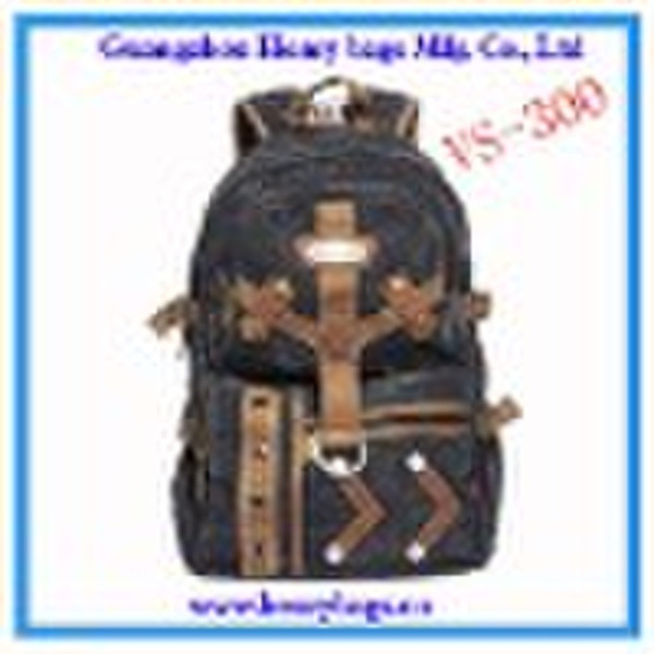 2011 Latest hot sale Canvas laptop backpack