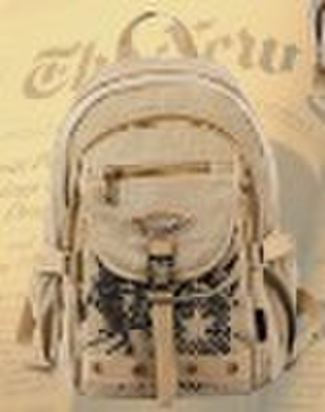 Fashion Canvas school backpack