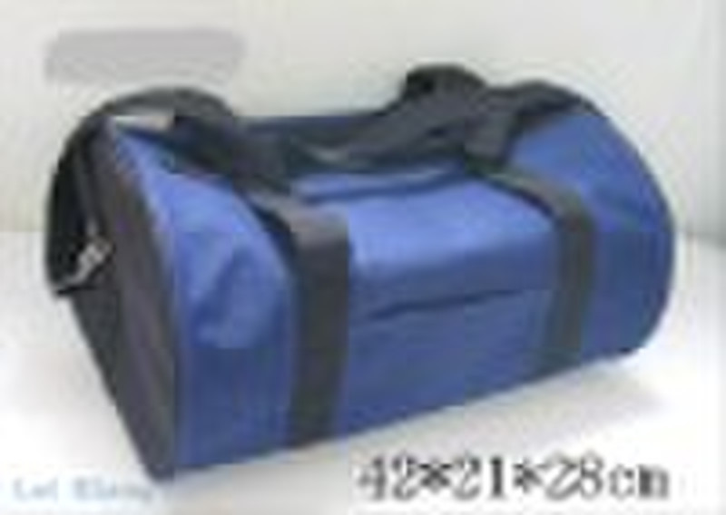 Blue travel bag