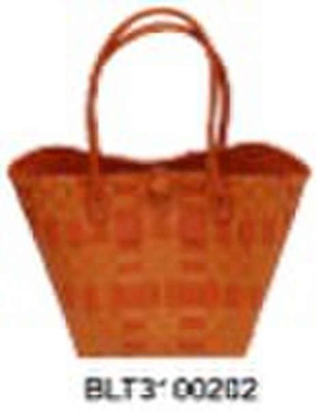 Plastic Straw Shopping Bag