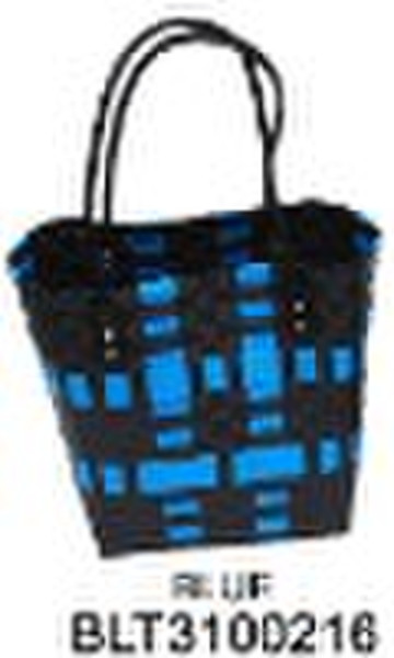 Plastic Straw Shopping Bag