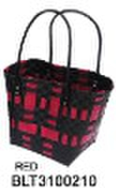 Plastic Straw Shopping Bag