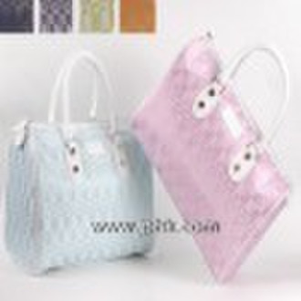 Water-proof embroidery classic handbag