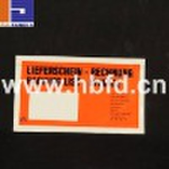 packing list envelope FD-1C-6001