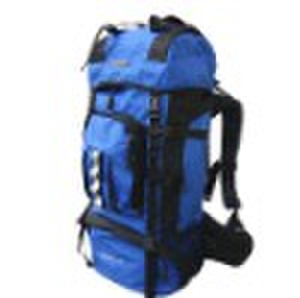 Waterproof hiking Intenal Frame backpack In Blue