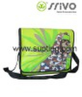 Green messenger bag