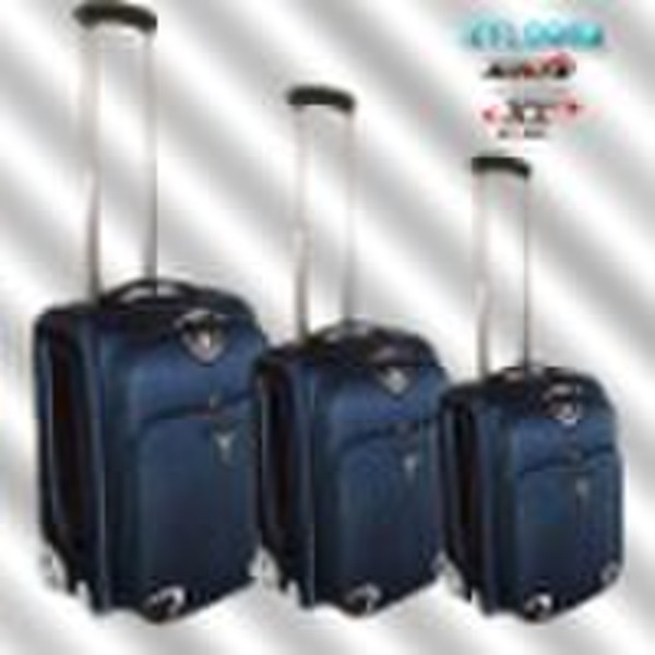 novel moulded sides luggage set