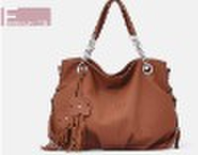 2010 chain ladies' fashion pu handbag/shoulder