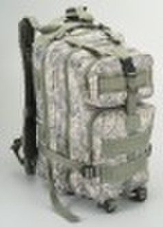 camo polyester military backpack