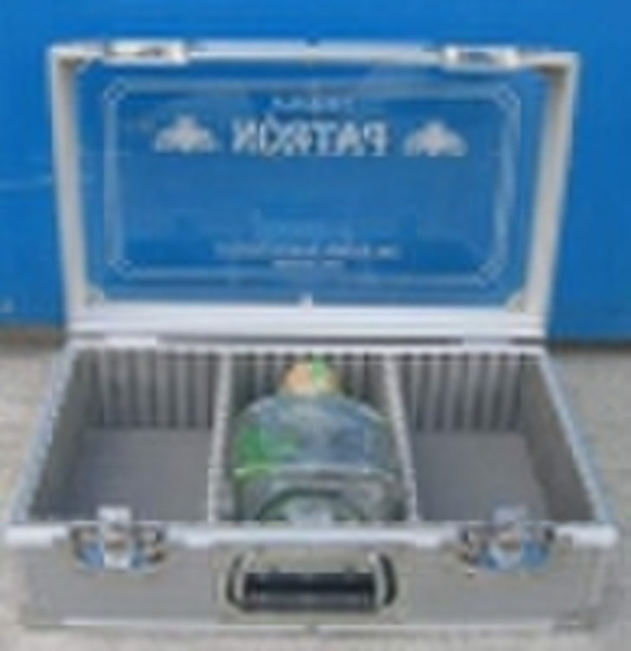 aluminium wine case