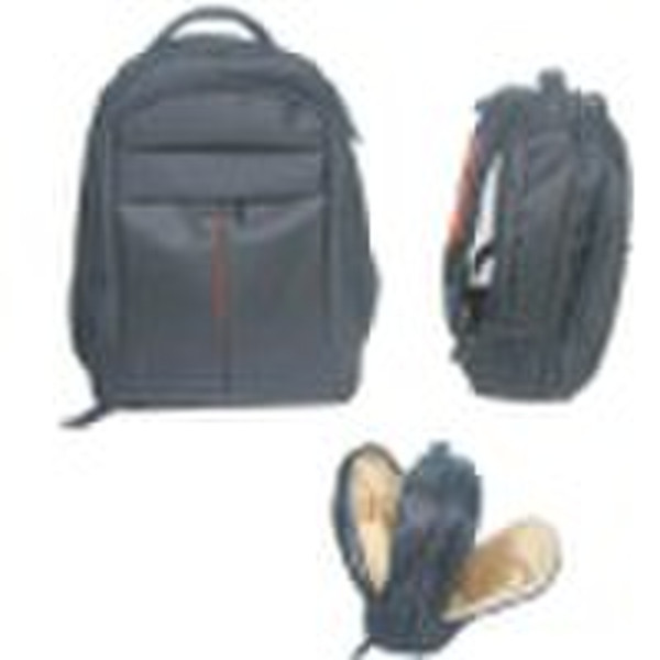 Black 14" laptop backpack