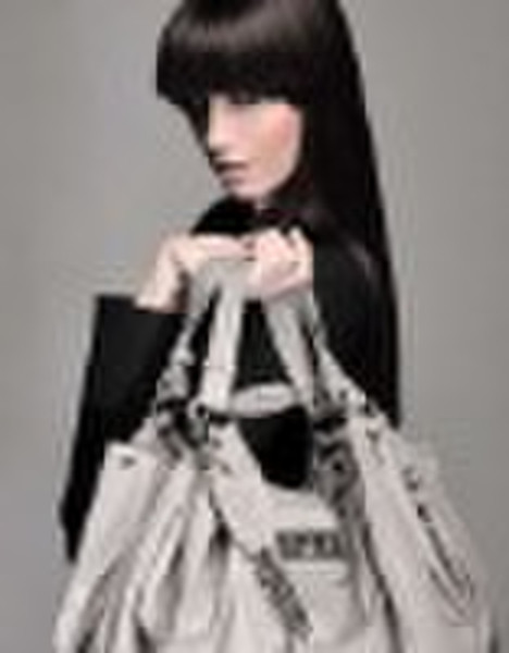 Fashion Handbag Genuine Leather Slouchy Tote Handb