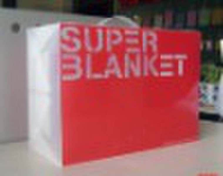 Foldable Eco Clear PP Plastic Box for Blanket Pack