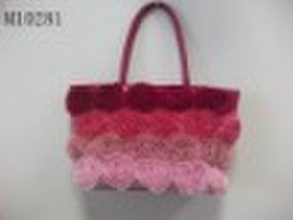 2010 HOT! Flower  PU handbag