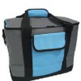 insulated gray carry-on cooler bag