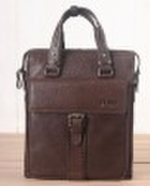 Fashionable men's leisure leather handbag