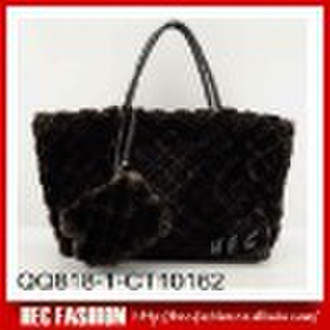 2010 Diamant-Druck Fake Fur Fashion Handbag