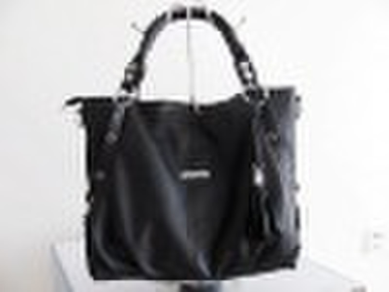 2011 Fshion Black  pu handbag