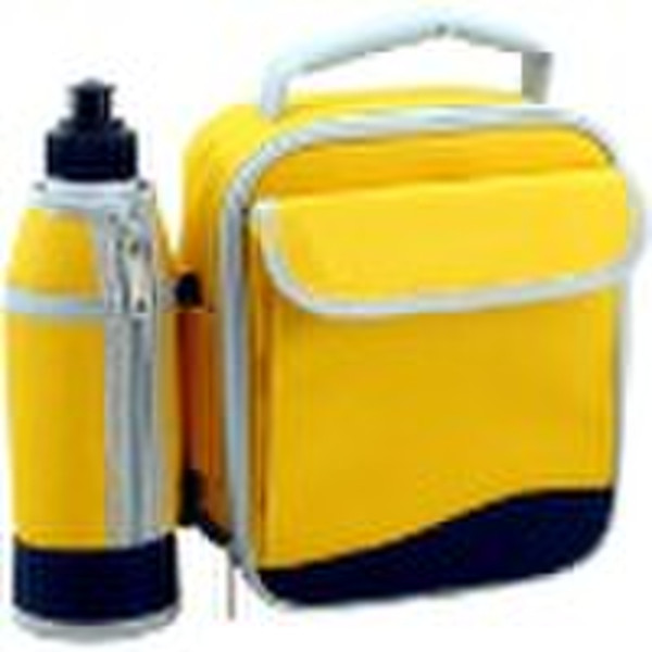 HX-CB542, new style lunch cooler bag with bottle