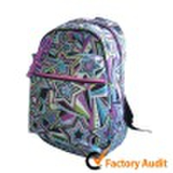 New Design Printed Ladies' Backpack