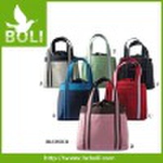 Bright-coloured cooler tote bag