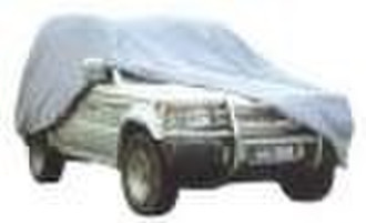 silver coated truck cover