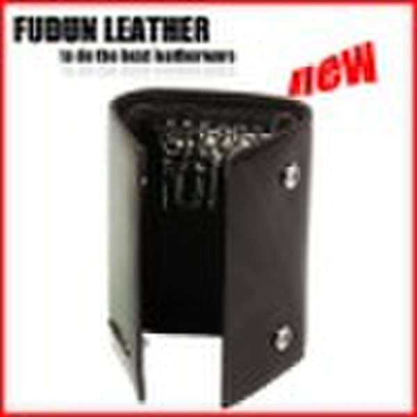 2011 new design fashion genuine leather key holder