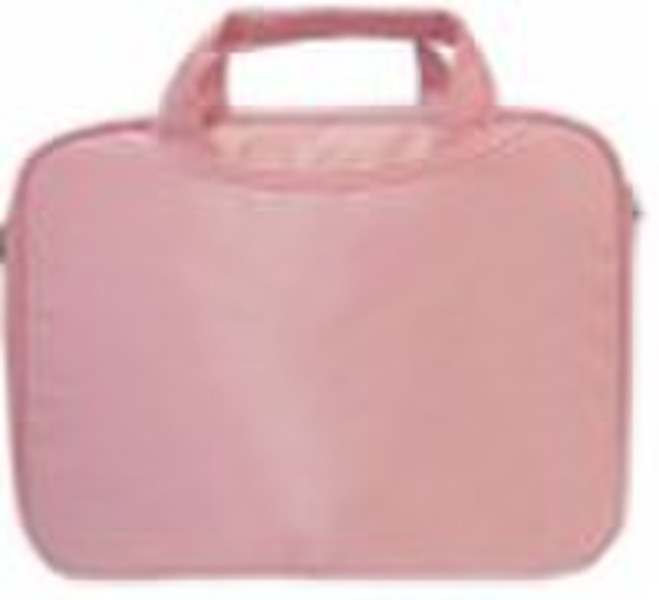 laptop briefcase bag in pink