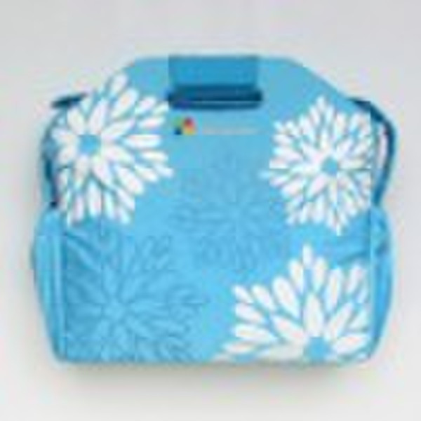 14" fashion laptop bag with flowers design