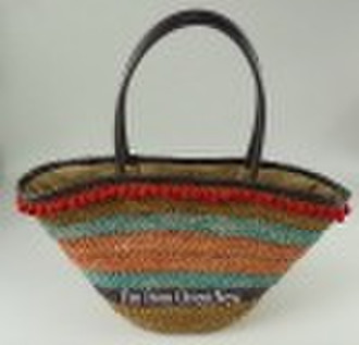 Straw bag