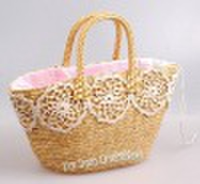 Straw Tote Bag