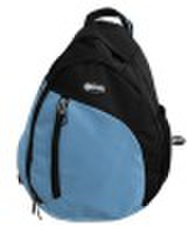 Triangle bag/backpack 101128-BLK-LT BLUE