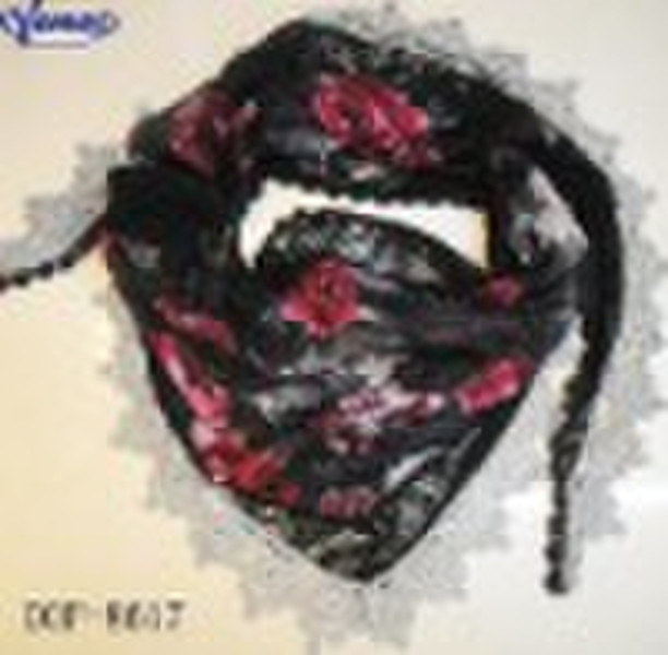 Fashion lace designer scarf