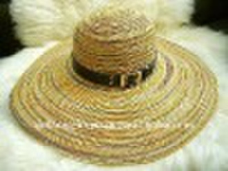 2010 new check pattern straw hat