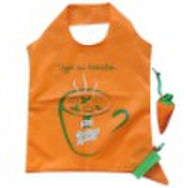 Vegetable folding shopping bags with printing